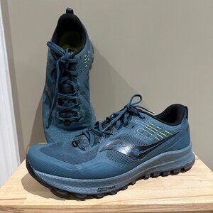 Men's Saucony Xodus 10 Trail Running Shoes, Size 10.5